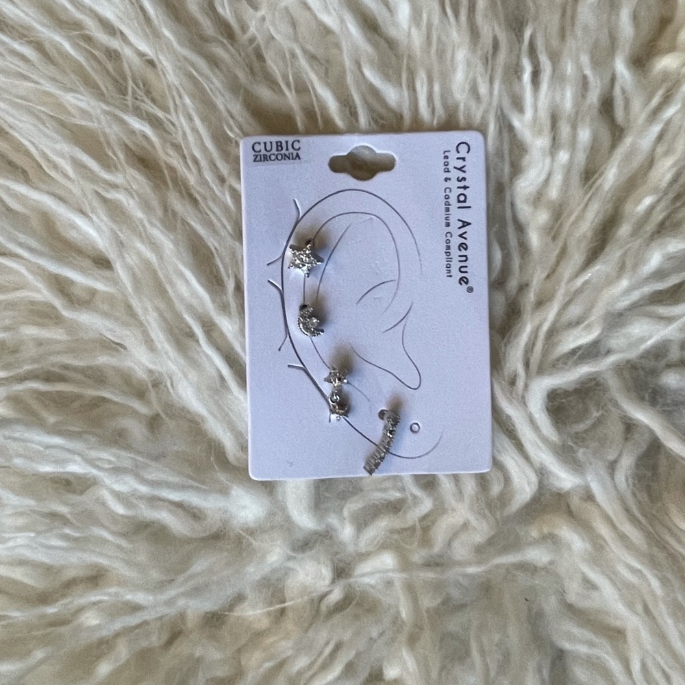 Cubic Zirconia Earring Set